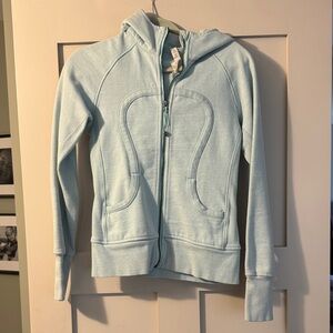 lululemon athletica Light Blue Kids Zip-Up Hoodie
